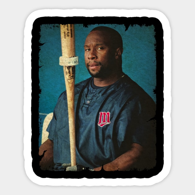 Kirby Puckett in Minnesota Twins Sticker by anjaytenan